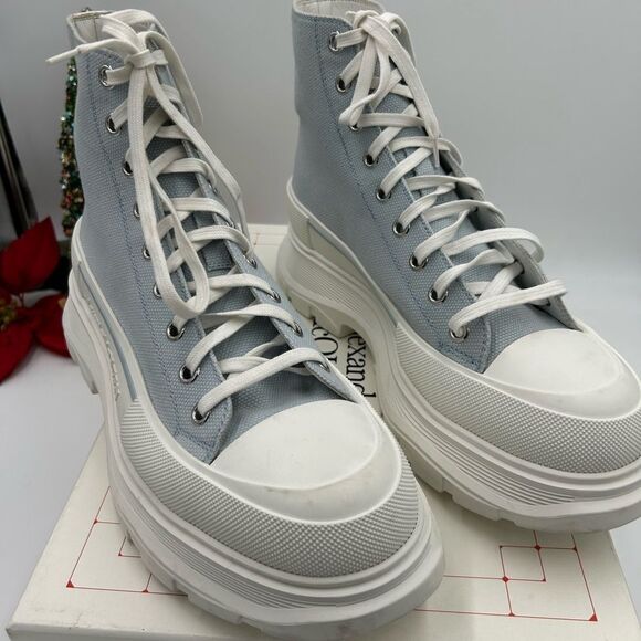 Men’s Alexander McQueen tred slick boots size 45 made in Italy main image 6